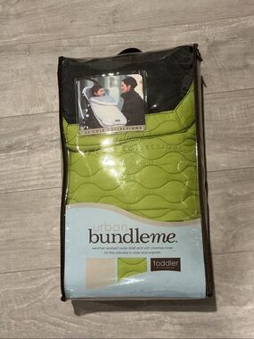 JJ Cole Urban Bundleme Toddler Stroller Footmuff in Green and Black